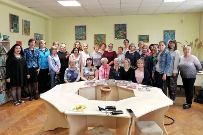Встреча библиотекарей московской области с минскими коллегами.