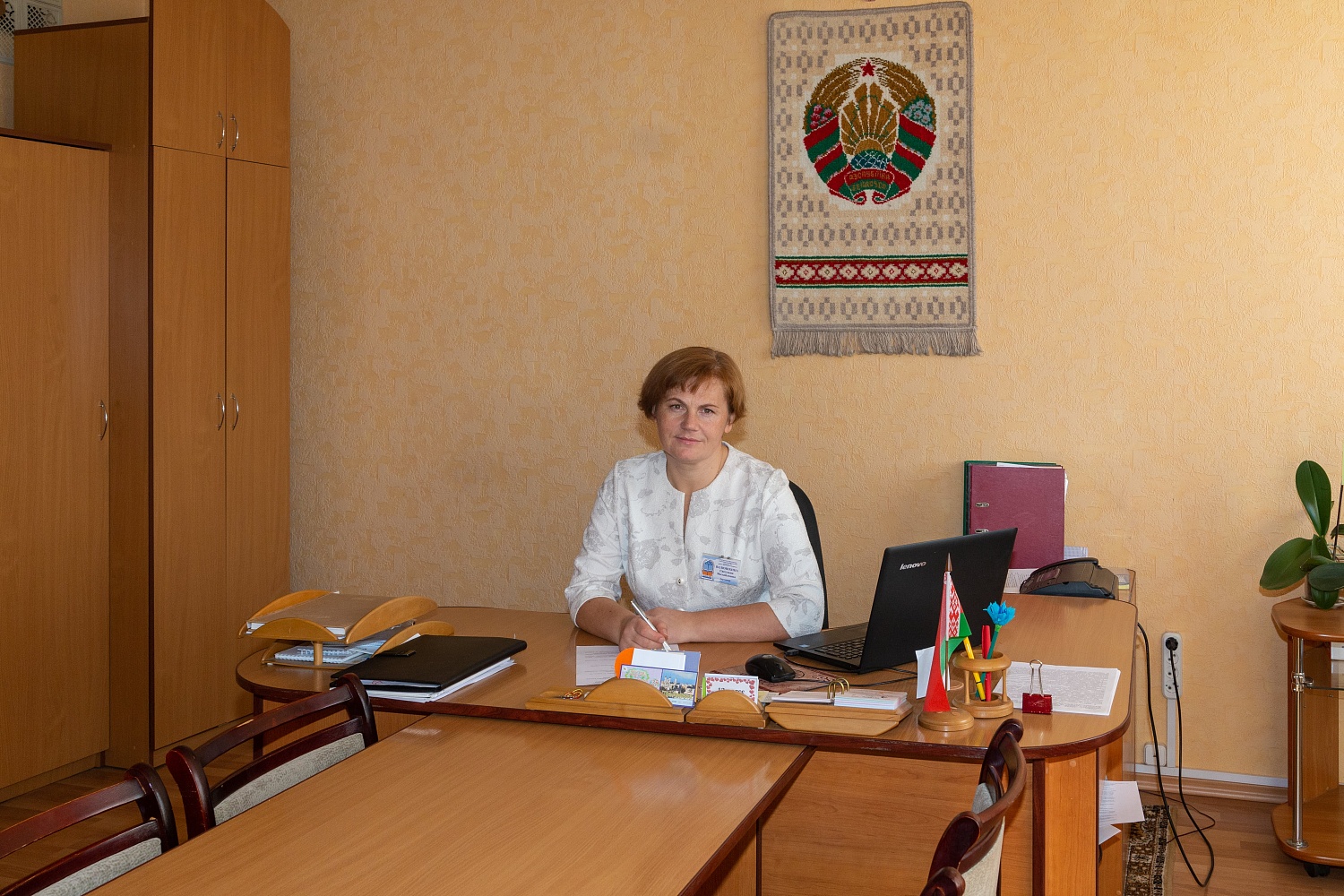 Директор школы Светлана Михайловна Валюшкина